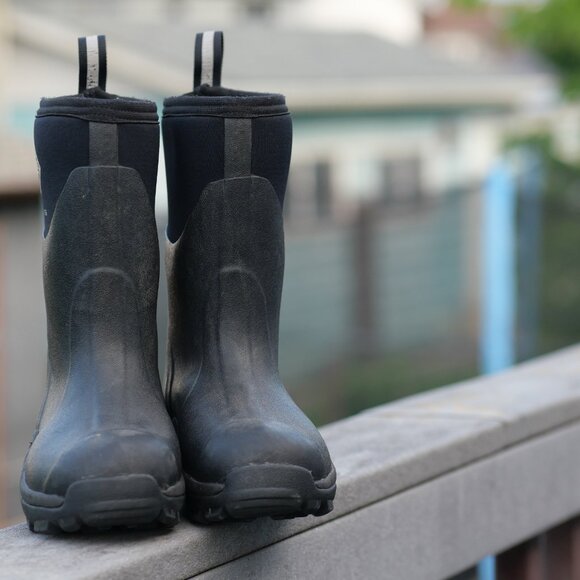 Muck Boots - Muckmaster Mid Black - Size 5 Men's/Size 6 Women's NWOT - Picture 2 of 5